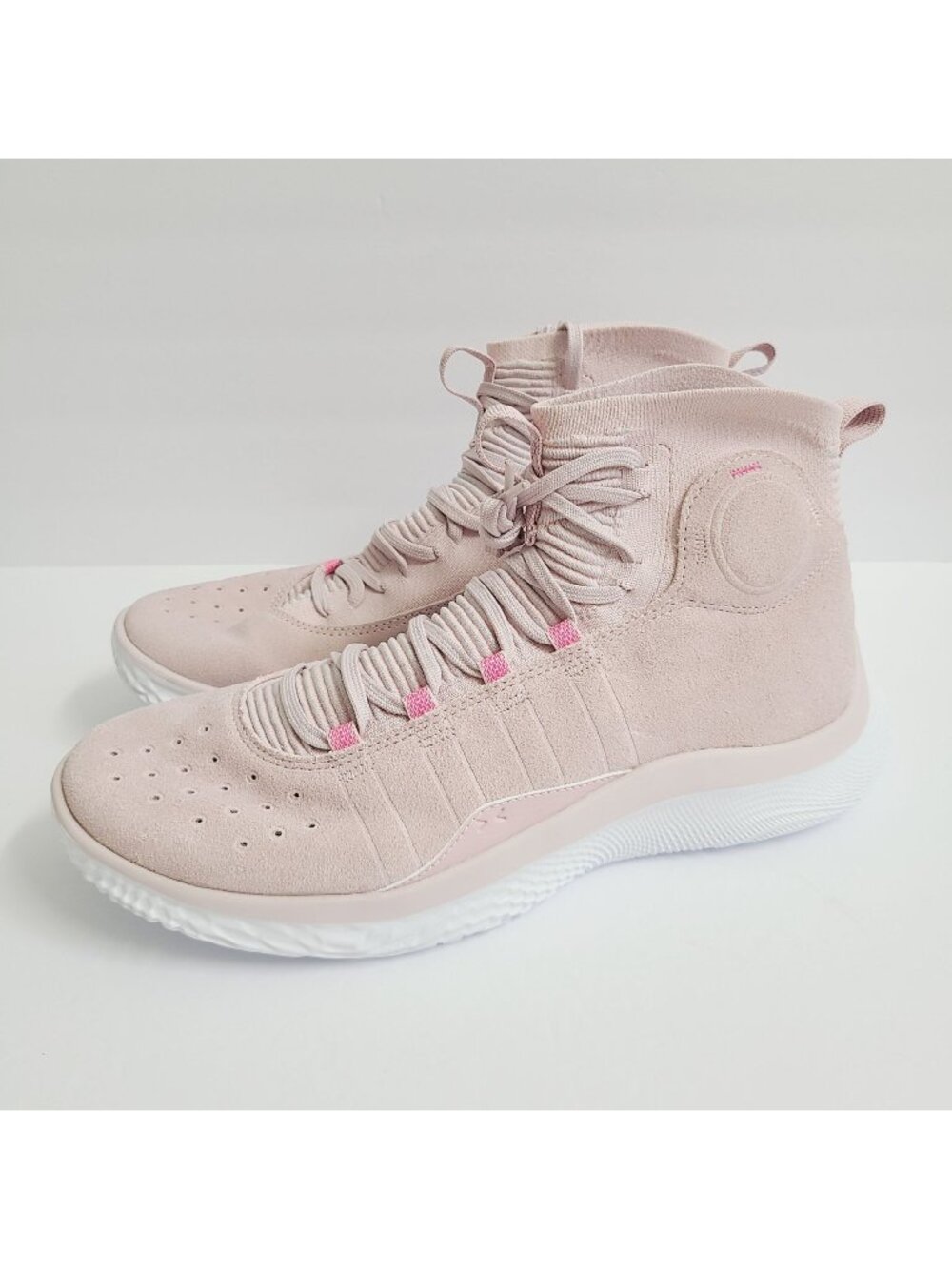 NEW Under Armour Curry FloTro Basketball Shoes 3024861-600 Size 13 Pink #1